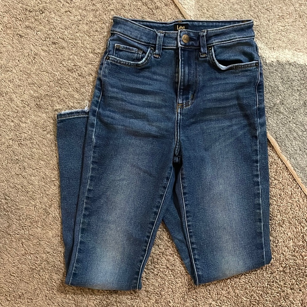 Lee High Waist Skinny Jeans 24